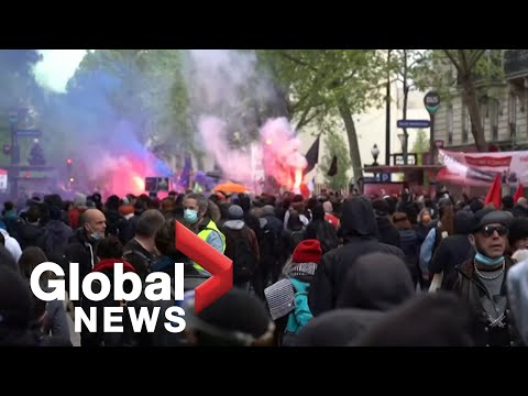 May Day Protests: Demonstrators In Berlin, Paris Clash With Police
