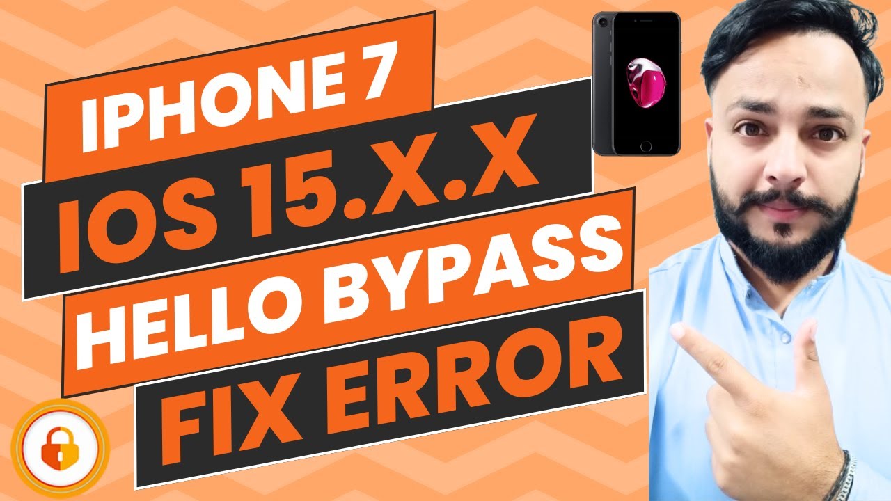iPhone 7 Hello Screen Bypass Unlock Tool - iOS 15.7.6 iCloud Bypass ...