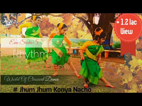 Jhum Jhum Knye Nacho Bengali Folk Dance Rhythm Dance Academy Choreography By Ena Sinha