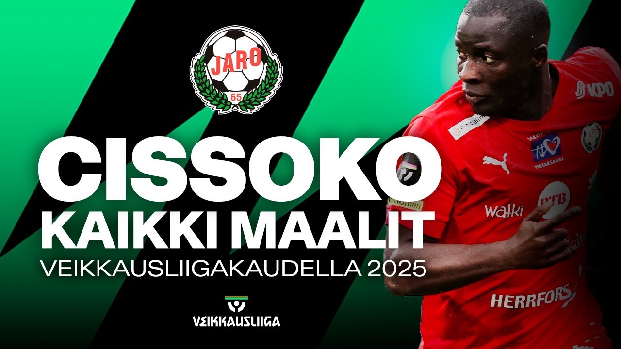 Kerfala Cissoko - Kaikki maalit kaudelta 2025 | Veikkausliiga