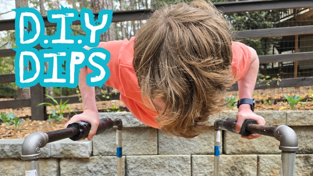 D.I.Y. Dip Bars for Your Home Gym | SawHorse Design Build