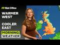 22/04/2026 - Hazy sunshine for most - Morning Weather Forecast UK – Met Office Weather