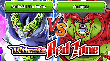 ANDROIDS + ARTIFICAL LIFEFORMS MISSIONS VS RED ZONE CELL MAX! Dragon Ball Z Dokkan Battle
