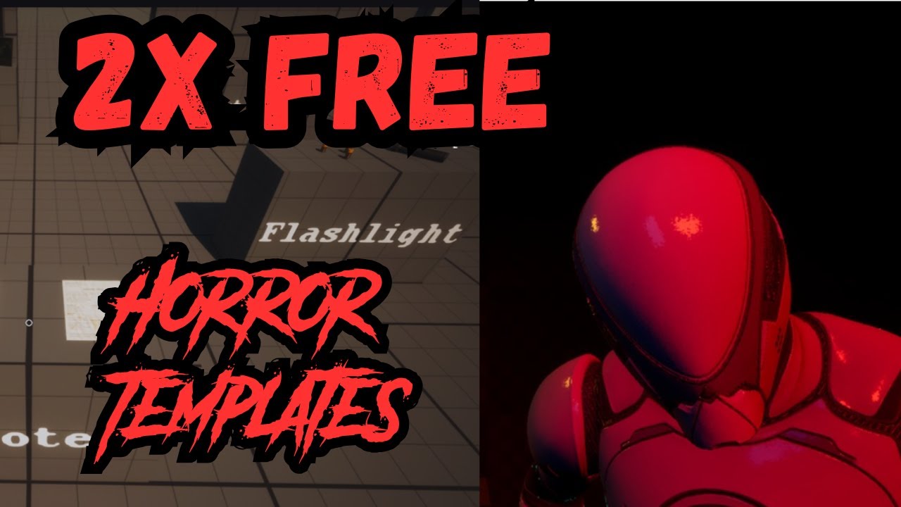 Бесплатные шаблоны для хоррор-игр Unreal Engine 5