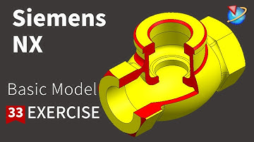 Siemens NX Tutorial for beginners,basic model exercise -33