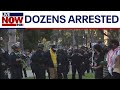 Watch lapd arrests propalestinian protesters at usc  livenow from fox