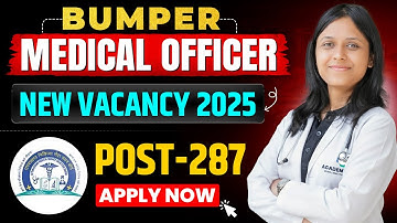 UKMSSB Medical Officer Vacancy 2025 | Bumper Medical Officer Vacancy 2025 in Uttrakhand