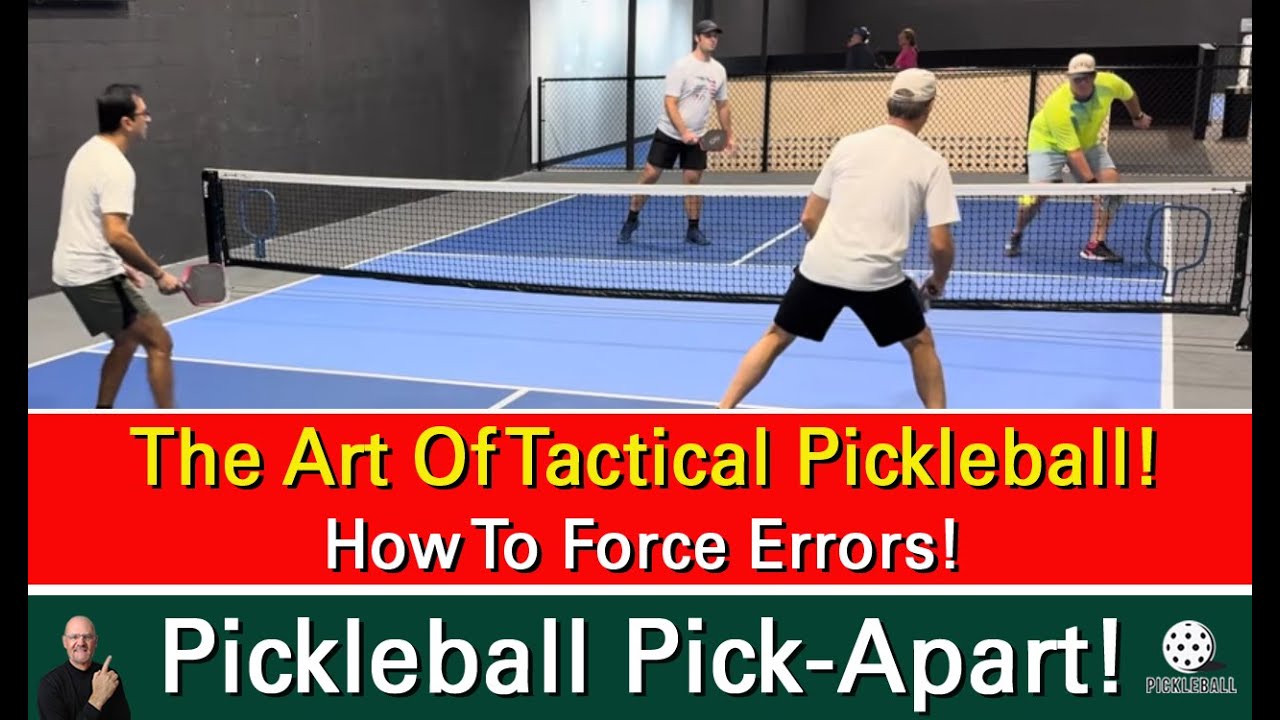 Пиклбол! Найдите слабое место противника и атакуйте его!