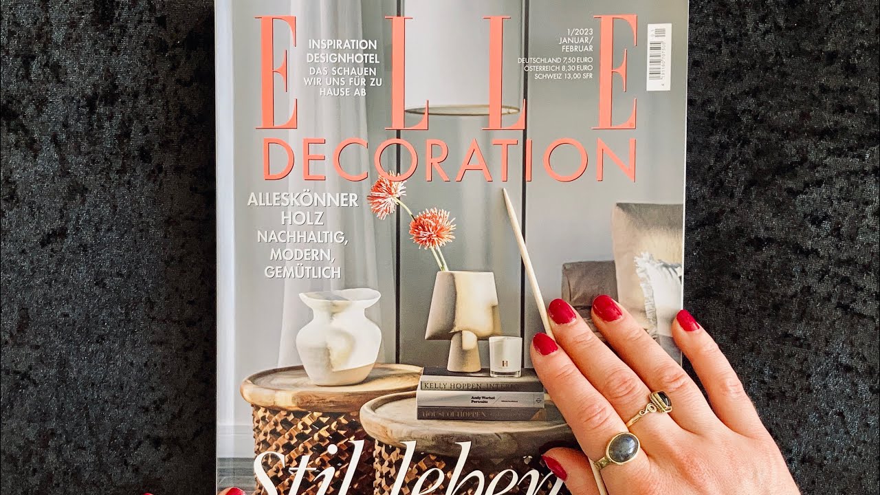 ASMR ELLE Magazin vorlesen, bis du schläfst | Flip-Through | deutsch / german | SleepyMoon ASMR