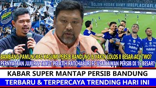 Auto Jadi Sorotan Besar Asia ‼️ Pernyataan Jujur Pelatih Ratchaburi Usai Vs Persib \u0026 Bepe, Benarkah❓