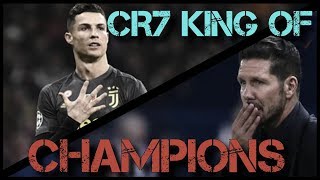 CRISTIANO RONALDO KING ♛ OF CHAMPIONS // INSANE COMEBACK 3-0 AGAINST ATLETICO MADRID