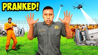 7 Ways to PRANK the PRISON GUARDS in GTA 5!