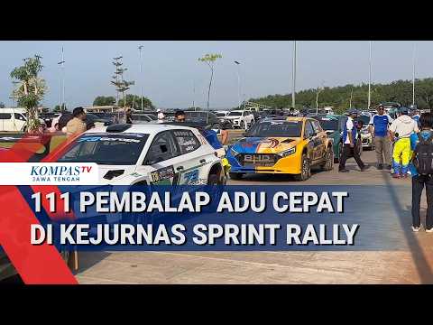 111 Pembalap Adu Cepat di Kejurnas Sprint Rally