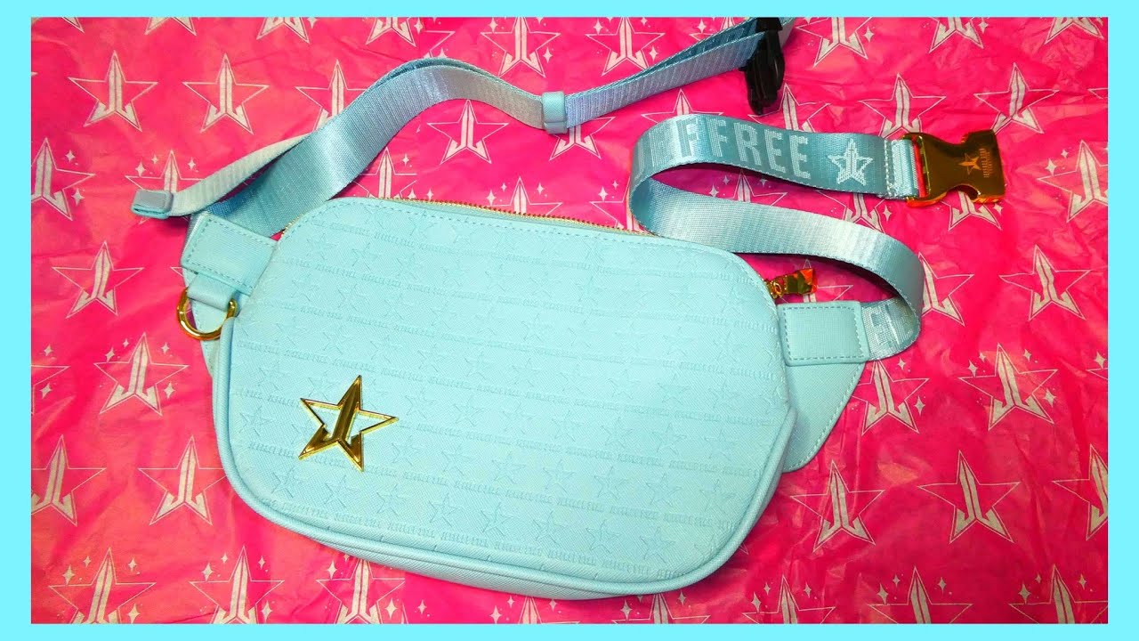 Periwinkle Blue Cross Body Bag Review | Jeffree Star Fashion | Cerise1307 | - YouTube