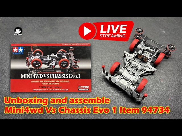 Unbox and assemble mini4wd mini4wd vs chassis evo 1 - YouTube
