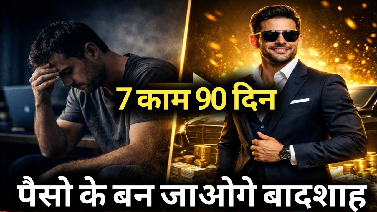 7 Rules to Increase Income in 90 Days | Hindi Motivation