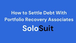 Q A How to Settle Debt With Portfolio Recovery Associates