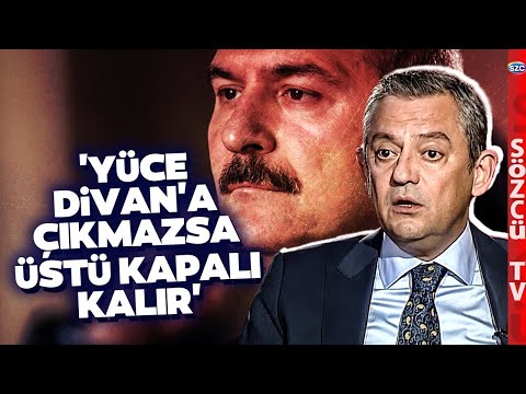 'Dokunulmazlığı Kaldırılacak...' Özgür Özel'den AKP'yi Titretecek Süleyman Soylu Açıklaması!