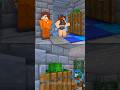 JJ and Mikey Broken Door Fail 😭🤣 - MAIZEN Minecraft Animation #minecraft #shorts