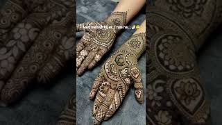 meri mehndi ka 1 rule hai...🤌🏻😅#viral #mehndi #design