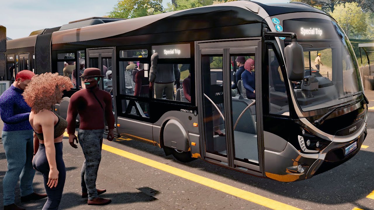 Bus Simulator 21 Next Stop - GeForce RTX 4080 16GB + i9 13900K !