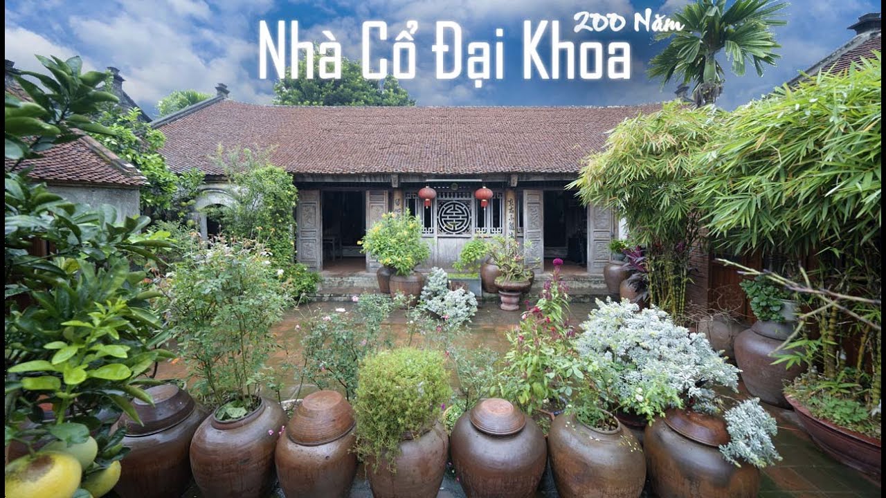 Традиционный дом вьетнамского великого учёного! Отличается гармоничной четырёхсторонней архитекту...