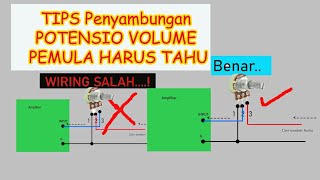 CARA PASANG POTENSIO VOLUME YANG PEMULA HARUS TAHU