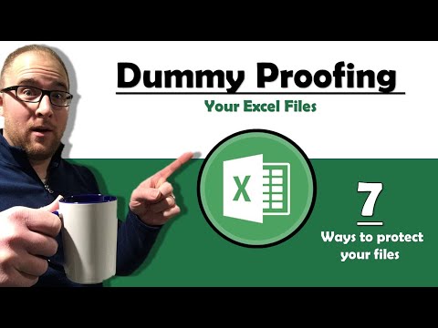 7 Ways To Protect an Excel Workbook From Editing | Advanced