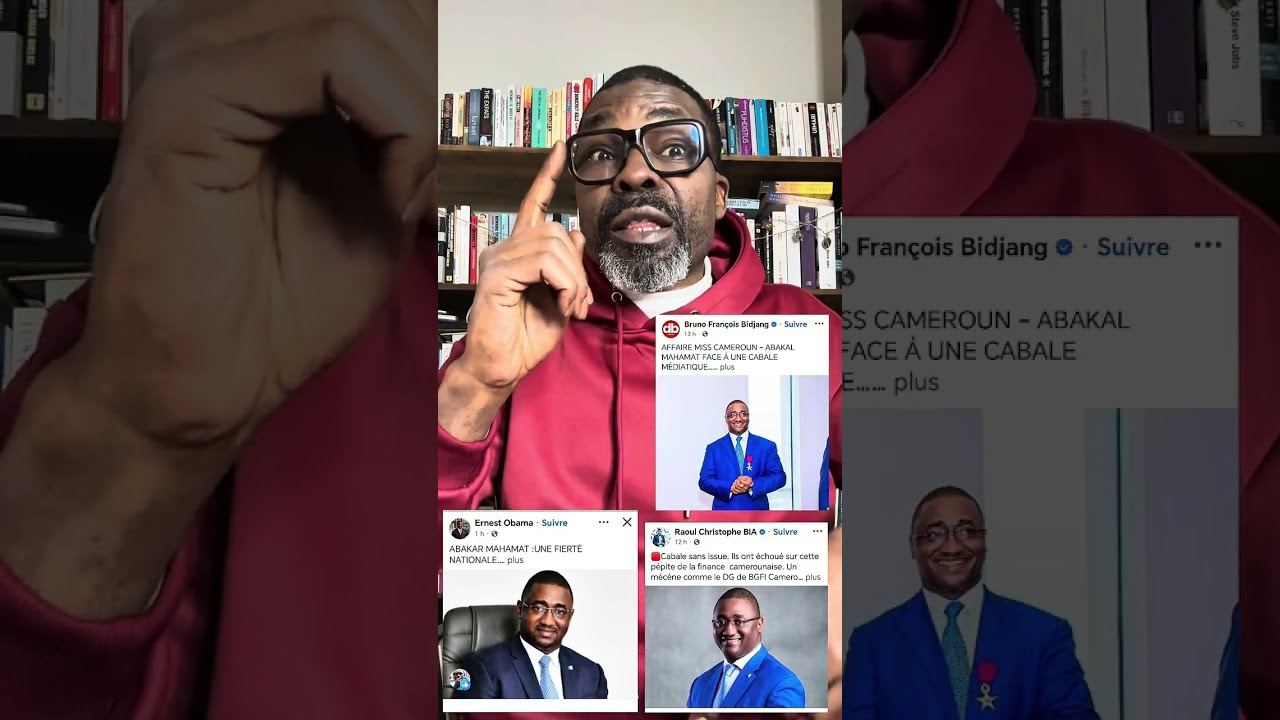 Bruno Bidjang, Ernest Obama , Raoul mbia si ces trois te défendent sache que t’es coupable 