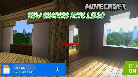 NEW!! SHADERS MCPE  1.17.30 SHADERS TERBAHARU MCPE realistic #shaderminecraft #mcpe #minecraft