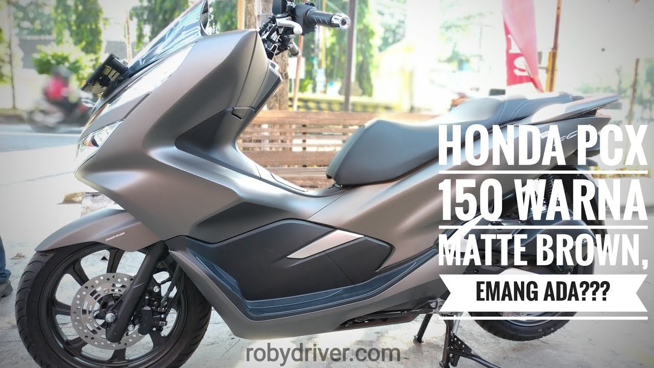 Wow Warna Baru Honda PCX 150 2019 Matte Brown Aseli Keren