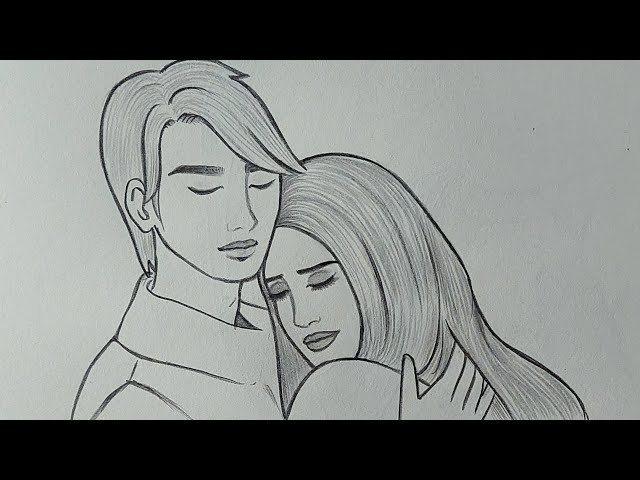 ❤️ #love #drawings #pencildrawing #❤️ #paidart #lovers #couple #trending  #coupleart #insta #like #follow #bhfyp #boyfriend #girlfriend…