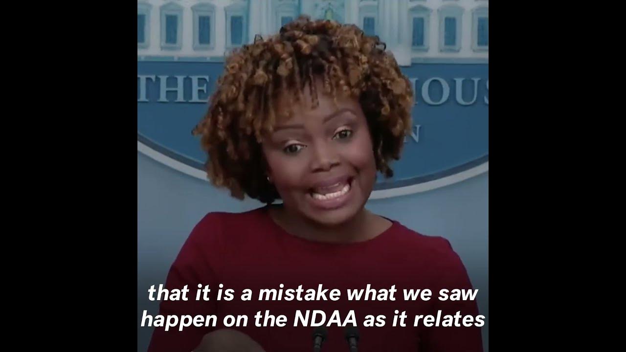 White House Calls Military Vaccine Mandate Removal From NDAA A 'Mistake