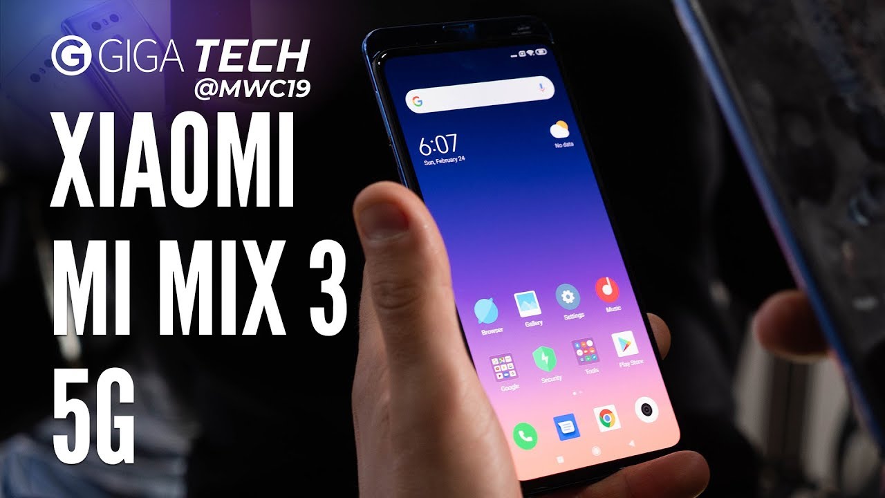 XIAOMI MI MIX 3 5G im Hands-On (deutsch): So schnell war noch kein