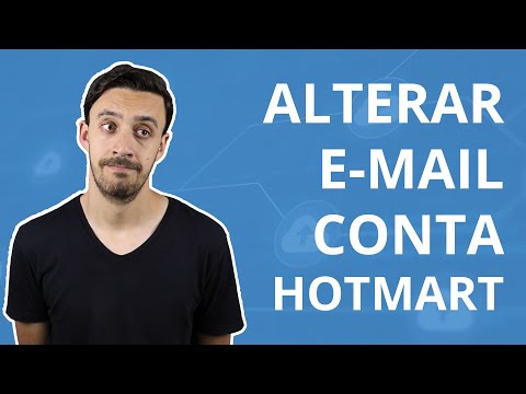 Como ALTERAR o E-MAIL da CONTA HOTMART (E-Mail de Login Afiliado ou Produtor)