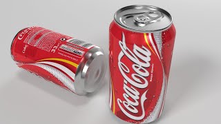 3Ds Max Tutorial - Coca-Cola can modeling  (part 1)