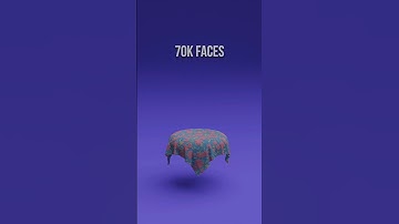 Blender Cloth Simulation Test. #simulation #blender