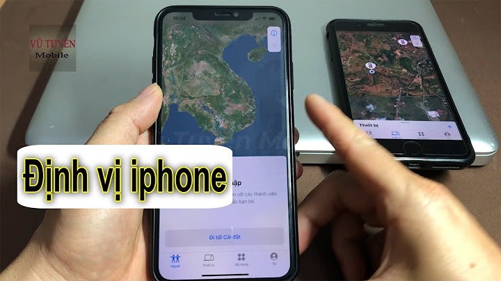 Hướng dẫn định vị iphone với iphone