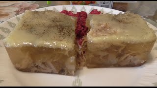 Холодец Готовим холодец Как сварить холодец Холодец Готовим холодец Как сварить холодец