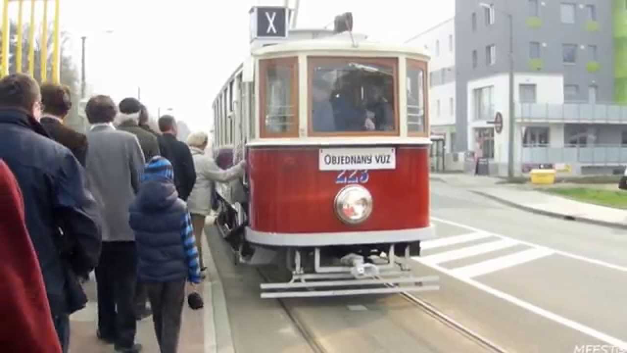 Historická Tramvaj  č. 223 v Olomouci - duben 2014