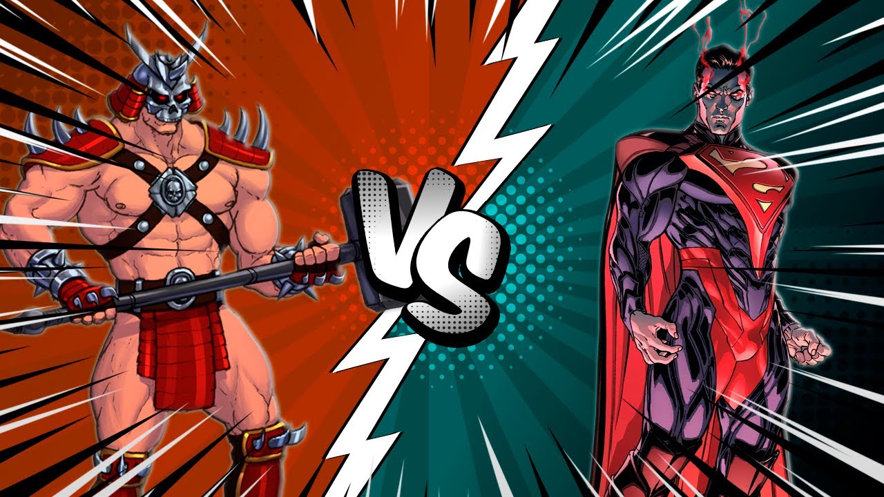 Superman VS Shao Kahn Sprite Animation