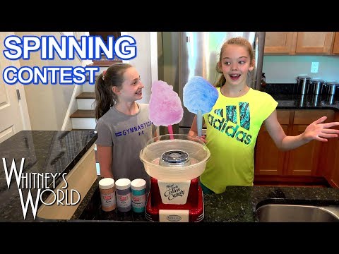 Kitchen Gymnastics | Spinning Contest | Whitney and Delaney