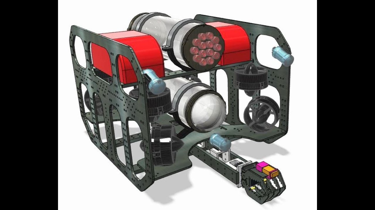 2017 RAINER ROV | M.A.T.E Challenge | ROS Serial Python Underwater ...