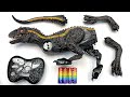 New Dinosaur Assembled | Hybrid Dino Indoraptor 혼종공룡 인도랩터 조립 조종 놀이