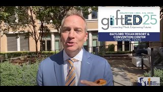 Get ready to be FIRED UP to SHOW UP at the giftED25 Conference with Aric Bostick on 12.4.25