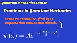 Quantum Problem: Normalize Ψ(x,t), Expectation Values, and Uncertainty Principle Check