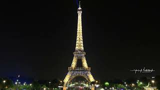Aşıklar Şehri Paris Şarkısı - Edith Piaf - Pomplamoose ft. Ross Garren / 4K Eyfel Kulesi Gece Çekimi Resimi