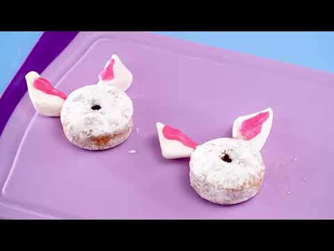 M&M’S Easter Bunny Donuts