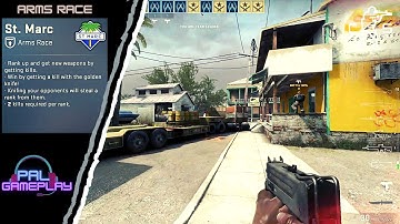 Counter-Strike: Global Offensive - St. Marc Map - (Arms Race) - T Gameplay 2021