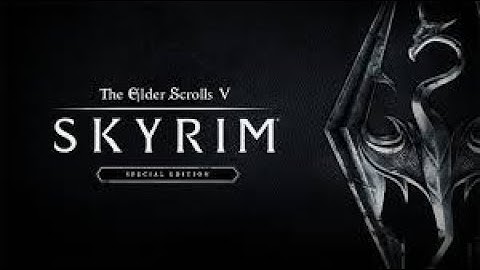 Skyrim SE Part 1 - Character creation